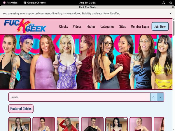 Fuck The Geek User Pass