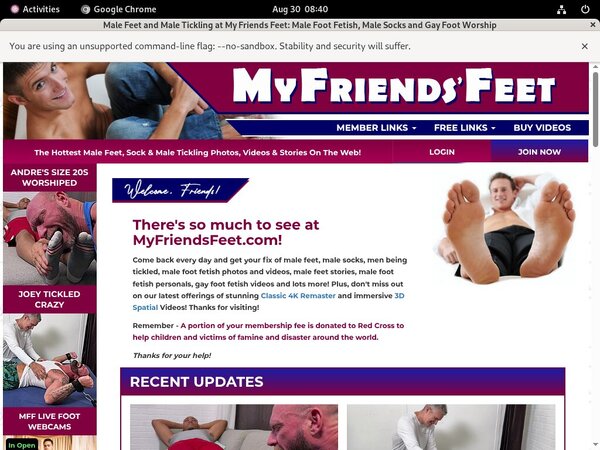Password Free Myfriendsfeet