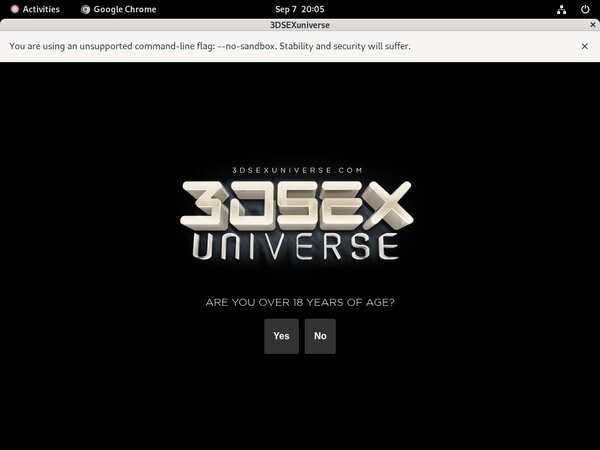 3D SexU Niverse With Trial