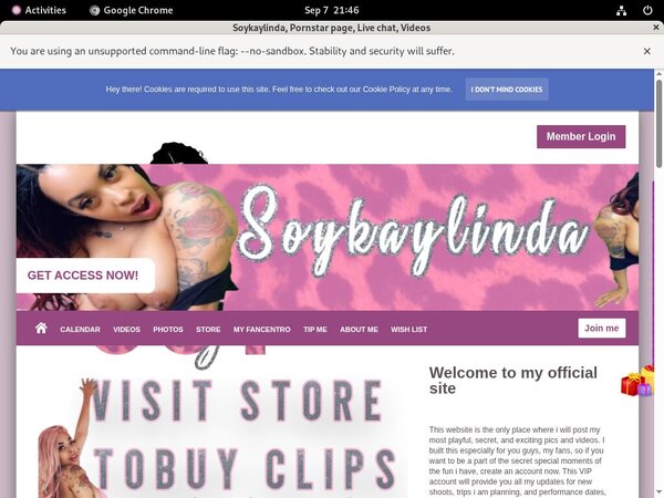 Sign Up Soykaylinda.modelcentro.com Free
