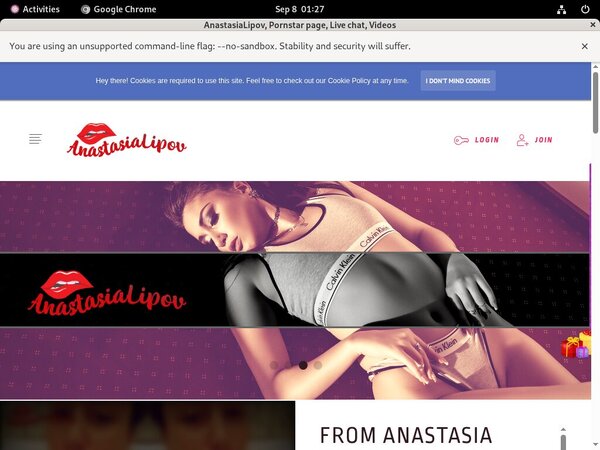 Get A Free AnastasiaLipov Account
