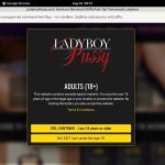 Ladyboy Pussy Porn Passwords