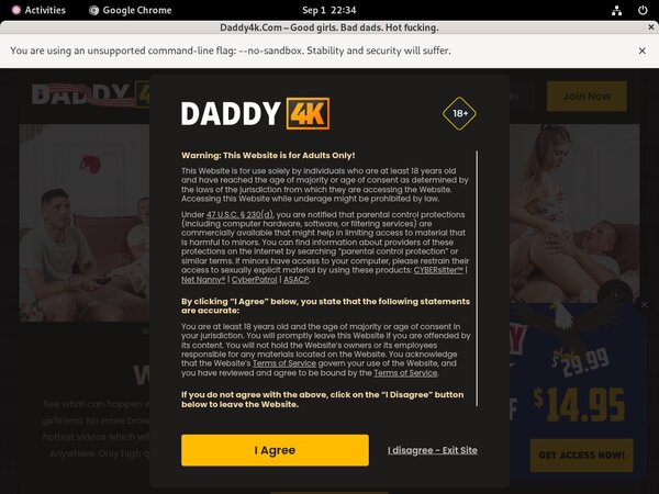 Join Daddy4k For Free