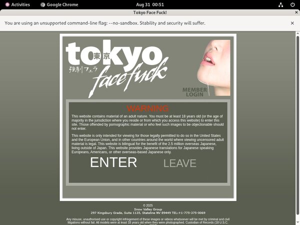 Tokyofacefuck.com With SEPA